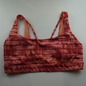 Athleta Women's Medium Tie Dye‎ Sports Bra Criss Cross Back Activewear Top